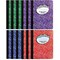 Better Office Products Composition Notebook, Wide Ruled, 100 Sheets, One Subject, 9.75in. x 7.5in. Asst'd Colors, 12PK 25212 - alternate 1